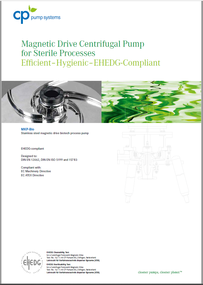 CP Pumpen. MKP-Bio. Brochure