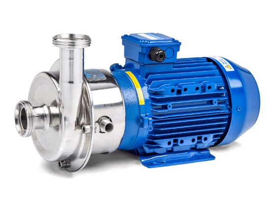 Centrifugalpump Tapflo modell CT med spolad tatning