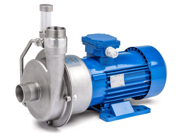 Centrifugalpump Tapflo modell CT med spolad tatning