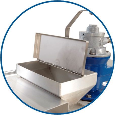 Лоток для порошка или полимера (опция)