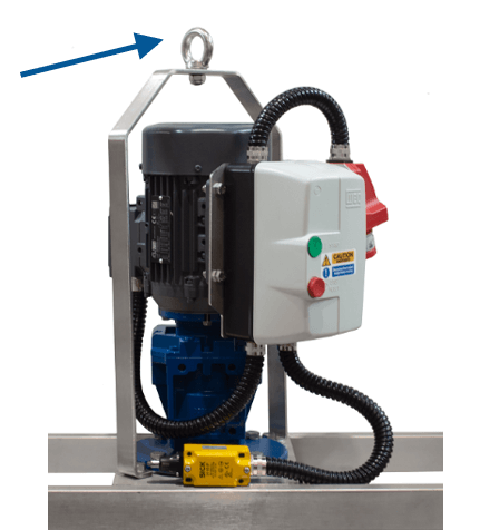 Стандартная рама с рым-болтом