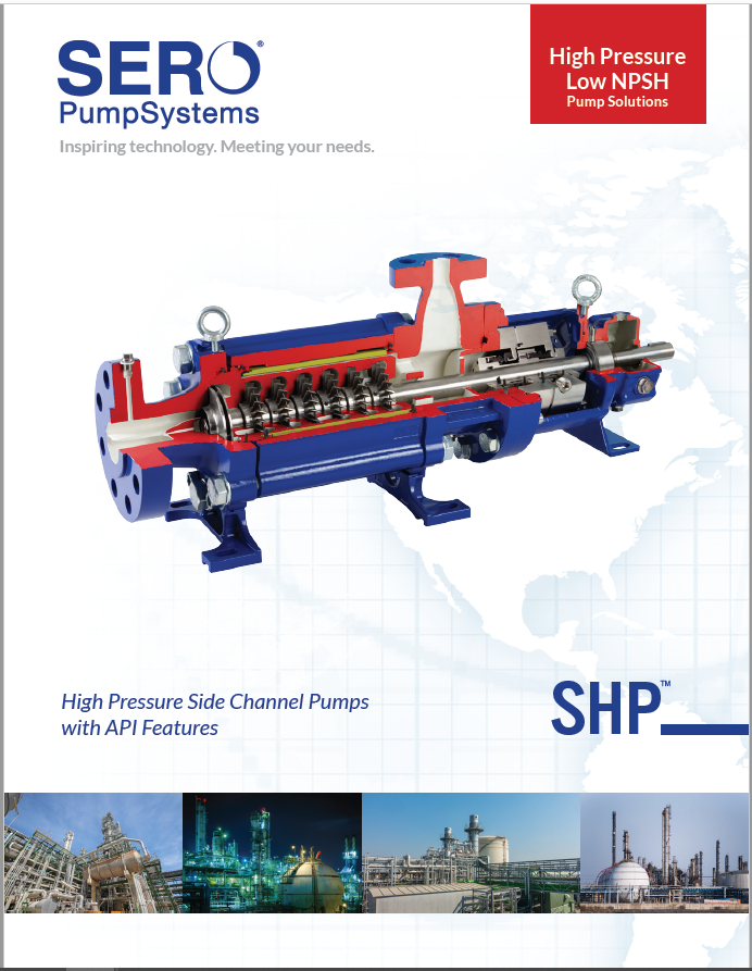 Насосы стандарта API610/API685. Серии SHP