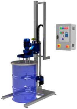 Бочковая миксерная станция