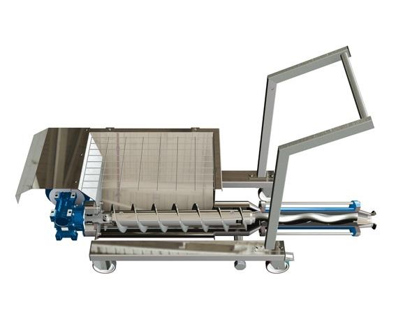 Насосы с загрузочным бункером. Серия DH