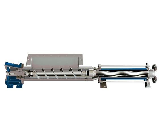 Насосы с загрузочным бункером. Серия DH