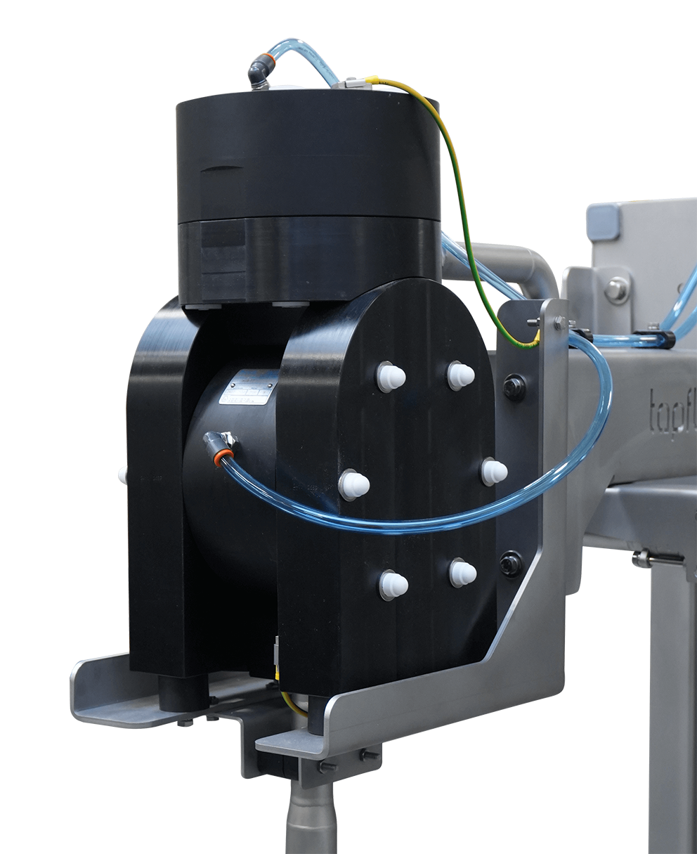 Насос со встроенным гасителем пульсаций