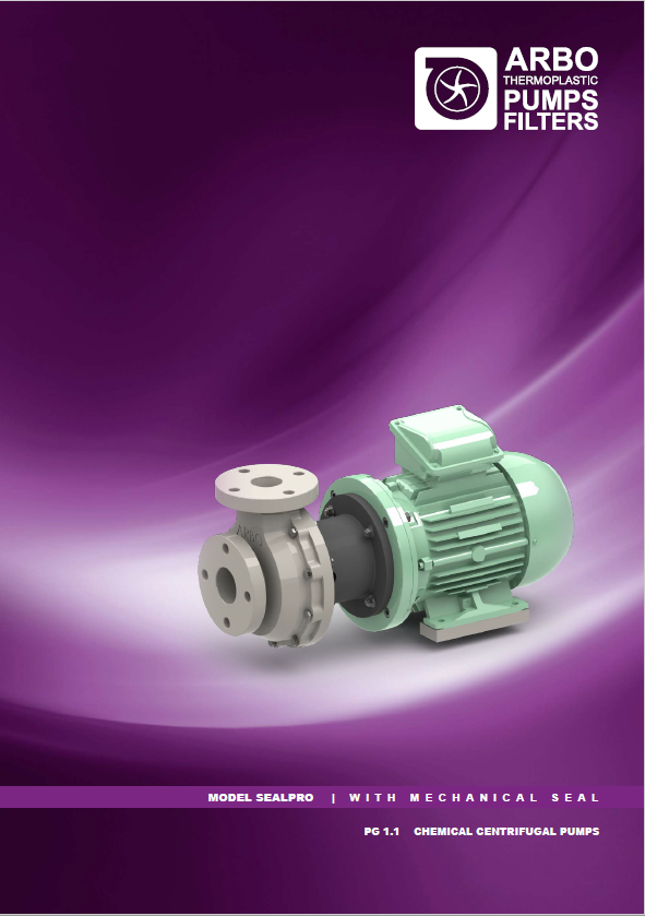 Химические насосы SealPro - компактная серия KR