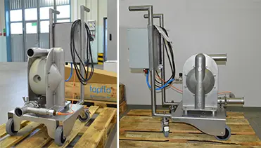 Мембранный насос для фармацевтической промышленности
