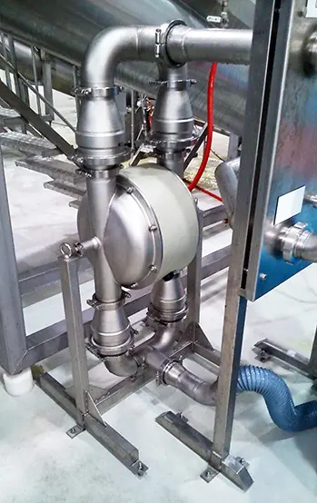 Гигиенический мембранный насос для грибов