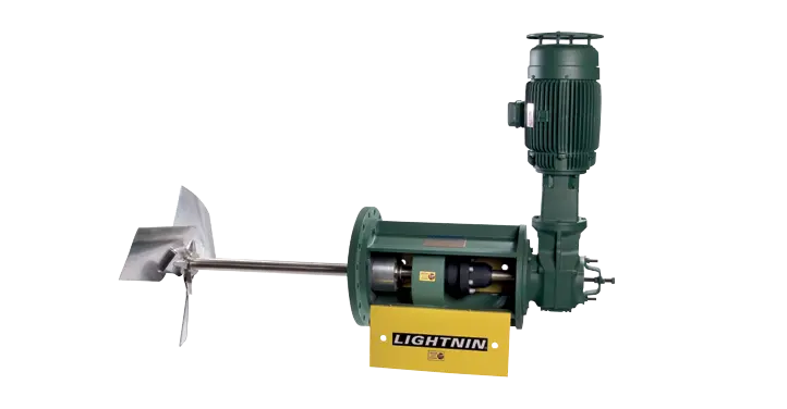 Миксер с боковым монтажом на емкости